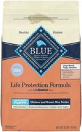 🐶 chicken flavored blue buffalo life protection formula natural large breed dry dog food for puppies logo