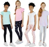 👖 vigoss leggings: stylish patterns for girls' clothing and stretchy comfort logo