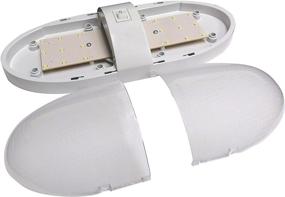 img 2 attached to Double On/Off Switch Optronics RVILL34P for Interior LED RV Light in White