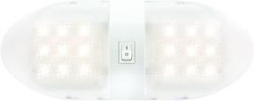 img 4 attached to Double On/Off Switch Optronics RVILL34P for Interior LED RV Light in White