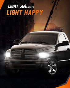 img 1 attached to 🚗 Фары Nilight 02-05 Ram 1500 2500 3500, хромированная оболочка, прозрачные углы, замена фар линзового света на водителя и пассажира. Набор из 2 штук, гарантия 2 года.