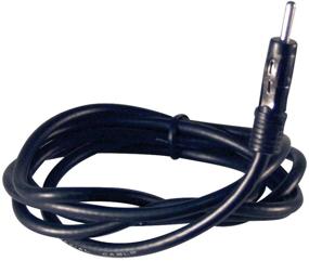 img 1 attached to 📻 Pyle PLMRNT1: 22 Inch Hydra Series Universal Marine Radio Antenna Wire - Weather Resistant Cable for Optimal AM FM Reception on Land or at Sea