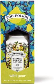 img 4 attached to 💩 Poo-Pourri До-Того-Как-Вы-Пойдете Туалетный спрей, Дикий аромат груши - 2 унции (1 упаковка)