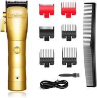 🔌 kemei 2850 men's professional hair clippers and trimmer kit - cordless grooming tool for barbers and stylists - usb rechargeable logo