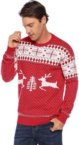 img 3 attached to 🎅 Totatuit Matching Christmas Sweaters: Stylish Boys' Clothing for Holiday Sweater Parties