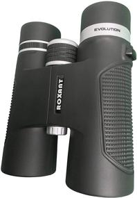 img 4 attached to 🔭 Roxant Authentic Evolution Professional HD Long Range Binoculars, 10x42 Shockproof, Dustproof, Weatherproof Rubber Armor, Sturdy Metal Frame + Case &amp; Accessories