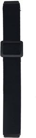 img 4 attached to 🔗 Stretchable Adjustable Elastic Armband/Ankle Band for Fitbit Versa 2/Blaze/Versa/Versa Lite/Versa Special Edition Smartwatch - Unisex Black Band