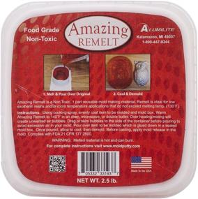 img 1 attached to 🔴 Amazing Casting Products Remelt Clay Extruders - 2.5-Pound, Red