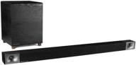 🔊 immerse in cinematic audio with klipsch bar 48 sound bar + wireless subwoofer, black (1066557) logo