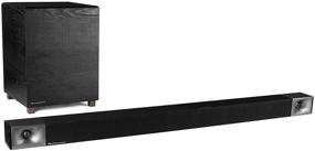 img 4 attached to 🔊 Immerse in Cinematic Audio with Klipsch Bar 48 Sound Bar + Wireless Subwoofer, Black (1066557)