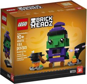 img 2 attached to 🧙 Spooky Fun: LEGO BrickHeadz Halloween Witch Building Set