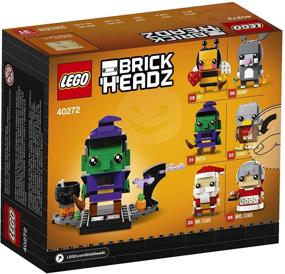 img 1 attached to 🧙 Spooky Fun: LEGO BrickHeadz Halloween Witch Building Set