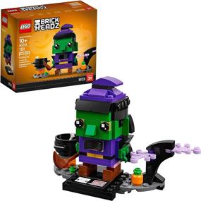 img 4 attached to 🧙 Spooky Fun: LEGO BrickHeadz Halloween Witch Building Set