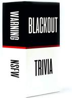🎉 nsfw fun party card game - blackout trivia game by do or drink - ideal for college, camping, 21st birthday, parties - hilarious for men & women logo