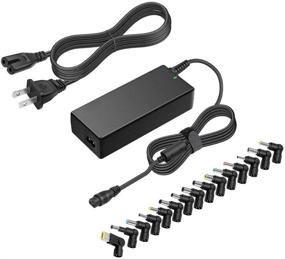 img 4 attached to 💪 Powerful and Versatile 90W Universal Laptop Charger with Multi Tips - Compatible with Acer, Asus, Toshiba, Dell, IBM, HP, Compaq, Samsung, Sony, Gateway, Fujitsu Chromebook Ultrabooks - POWSEED