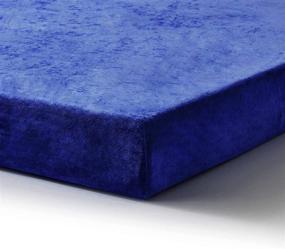 img 2 attached to 🛏️ IRVINE HOME COLLECTION Twin Size 6-inch Gel Memory Foam Mattress with Free Matching Pillow - Medium Firm, Cool Sleep, CertiPUR-US Certified - Ideal for Kids, Bunk Beds, Trundles, Campers, Daybeds - Blue