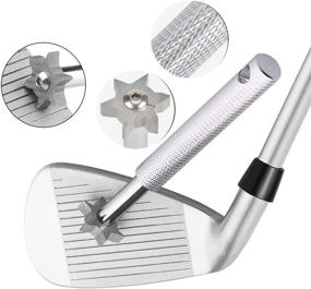 img 3 attached to ⛳️ Gzingen Golf Tool Set -Golf Club Groove Sharpener, 2 Golf Club Brushes - Practical and Efficient Kits for Golf Irons