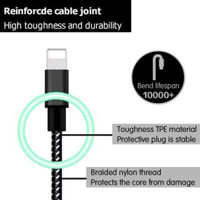 img 3 attached to Certified Industrial Essential: Braided Charging Cable for Enhanced Electrical Power