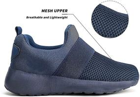 img 3 attached to 👟 Breathable Athletic Girls' Shoes: Lightweight & Washable Sneakers for Sports