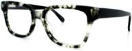 👓 sightline p 306 multifocus progressive power acetate reading glasses - premium frame for women (black tortoise) - 1.00 magnification logo