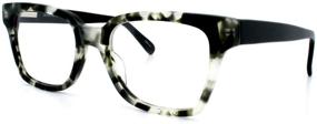img 4 attached to 👓 Sightline P 306 Multifocus Progressive Power Acetate Reading Glasses - Premium Frame for Women (Black Tortoise) - 1.00 Magnification