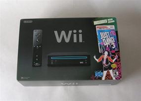 img 1 attached to 🎮 Nintendo Wii Console with Just Dance 3 Bundle - Black: Immerse Yourself in Fun and Entertainment