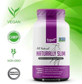 img 2 attached to ORGANIC Naturally Slim Womens Weight Loss Supplement - Achieve Natural Weight Loss with the Best Fat Burner Pills - CCOF Organic Certified, Non GMO, Vegan, and Gluten Free - Made in the USA (120 Caps)