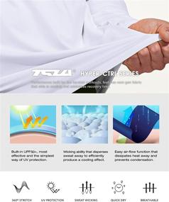 img 1 attached to TSLA Sleeve Hoodie Outdoor Protection Men's Clothing and Active