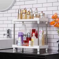 bathroom organizer countertop cosmetic multi functional logo