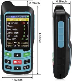 img 1 attached to Te-Rich Handheld GPS GLONASS Land Area Measurement Meter