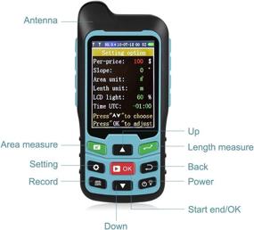 img 3 attached to Te-Rich Handheld GPS GLONASS Land Area Measurement Meter