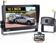 📷 amtifo a11 rv backup camera: hd 1080p wireless rear view system with 10 inch monitor, dvr recording & ip69k waterproof, night vision - supports up to 4 rv cameras logo