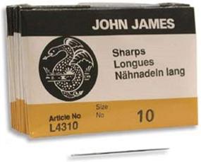 img 1 attached to 🔍 Optimized for SEO: John James Sharp Beading Needles - Size 10, 25 Pack