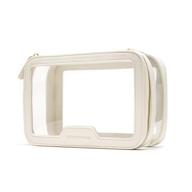 👝 rownyeon clear makeup case: multipurpose travel organizer & storage bag in white logo