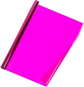 img 1 attached to Vibrant Assorted Colors: Clear Cellophane Gift Wrapping (17in x 10ft, 6 Pack)