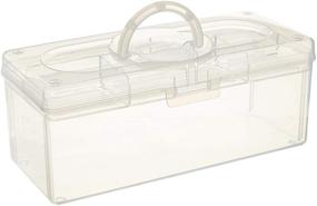 img 3 attached to Durable and Spacious Darice Art and Craft Tote - 13-1/2-Inch by 5-1/2-Inch by 5-1/2-Inch