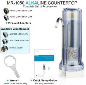 img 1 attached to 🚰 The Alkaline Countertop Drinking Water Filter: Enhancing Quality and Health