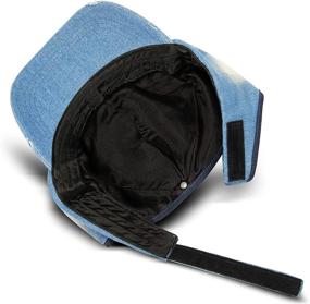 img 3 attached to 🧢 Стильная бейсболка из атласа для женщин - идеальная кепка для хвостика при вьющихся натуральных волосах - беззастежная конструкция для легкого стиля - идеальная кепка для укладки вьющихся волос