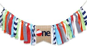 img 4 attached to 🎉 First Birthday Highchair Banner: Official One-Year Celebration Party Supplies, Decorations & Souvenirs