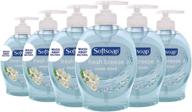 🧼 softsoap fresh breeze liquid hand soap - 7.5 fl oz (pack of 6) logo