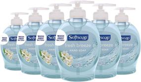 img 4 attached to 🧼 Мыло для рук жидкое Softsoap Fresh Breeze - 220 мл (6 штук)