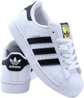 👦 white boys' adidas originals superstar sneaker shoes - popular sneakers for boys logo