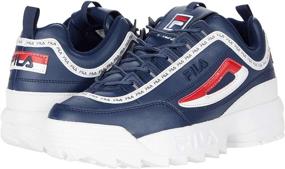 img 1 attached to Navy White Fila Disruptor Premium: A Top-Notch Footwear for the Fashion Savvy