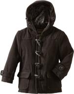 🧥 rothschild little boys' toggle coat with hood attachment logo