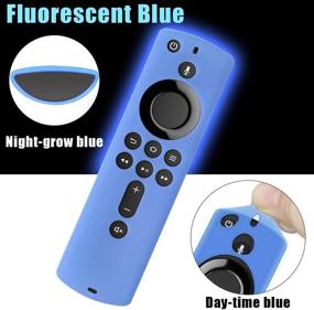 img 1 attached to Silicone Firestick Compatible GlowBlue GlowGreen Television & Video