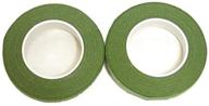 🌿 seo-optimized 1/2-inch by 90-inch roll of light green stem wrap (2 per pack) logo