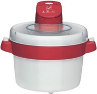 🍦 emeril by t-fal ig5025 1.8 quart white ice cream maker: innovative homemade frozen treats at home логотип