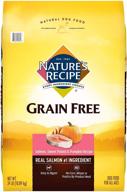 🐶 nature's recipe grain free easy to digest dry dog food: real meat, sweet potato & pumpkin logo