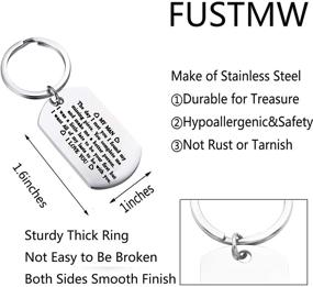 img 2 attached to ❤️ FUSTMW Keychain for Your Amazing Husband or Boyfriend!