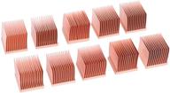 🔥 alphacool copper heatsinks 14mm 10 pack for enhanced cooling performance logo